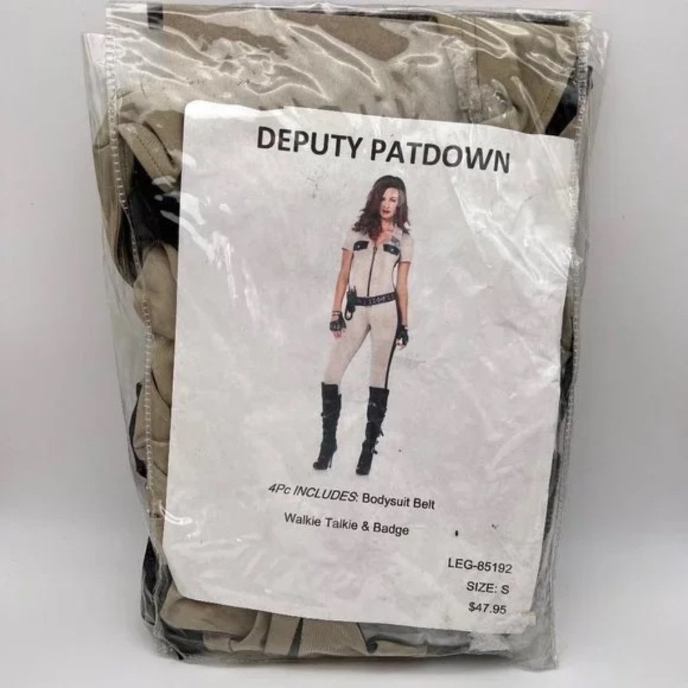 New Leg Avenue Deputy Patdown Costume - Size S